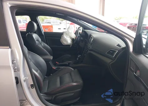 2018 Hyundai Elantra Sport из США, поврежденный, VIN KMHD04LB3JU702020